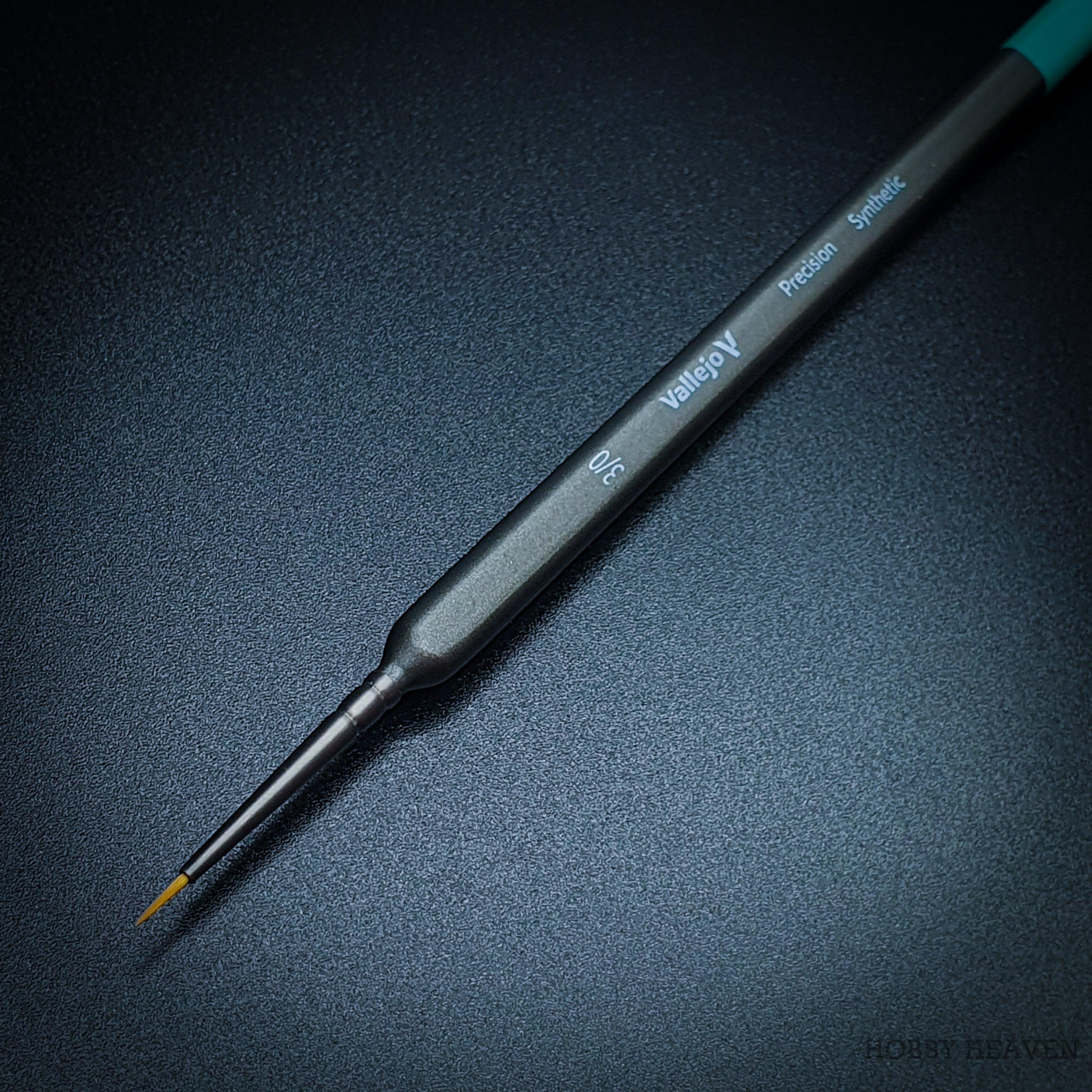 Vallejo AV Precision - Brush Starter Set Sizes 3/0, 1, 4 - Hobby Heaven