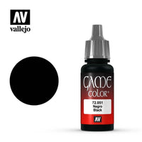 Vallejo Black Game Color 17ml 72.051 - Hobby Heaven