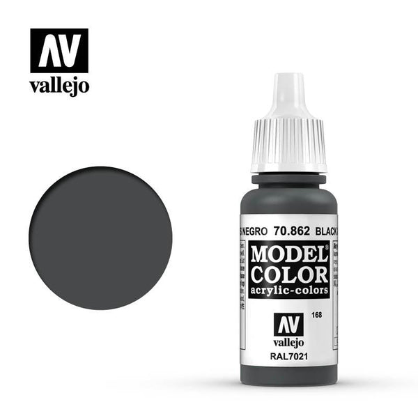 Vallejo Black Grey Model Color 17ml 70.862 - Hobby Heaven