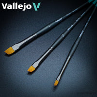 Vallejo Blender Flat Angled Brush Series Singles Full Range - Hobby Heaven
