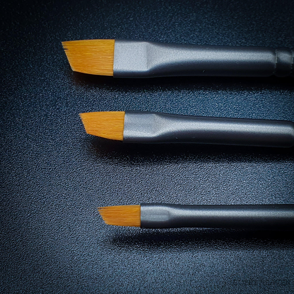 Vallejo Blender Flat Angled Brush Series Singles Full Range - Hobby Heaven