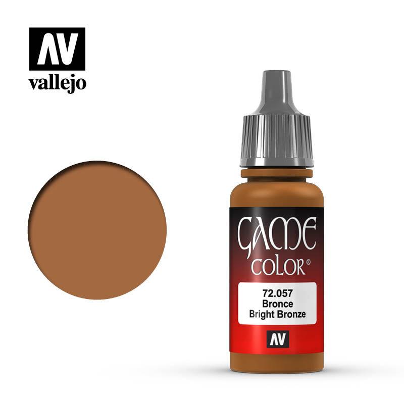 Vallejo Bright Bronze Color 17ml 72.057 - Hobby Heaven