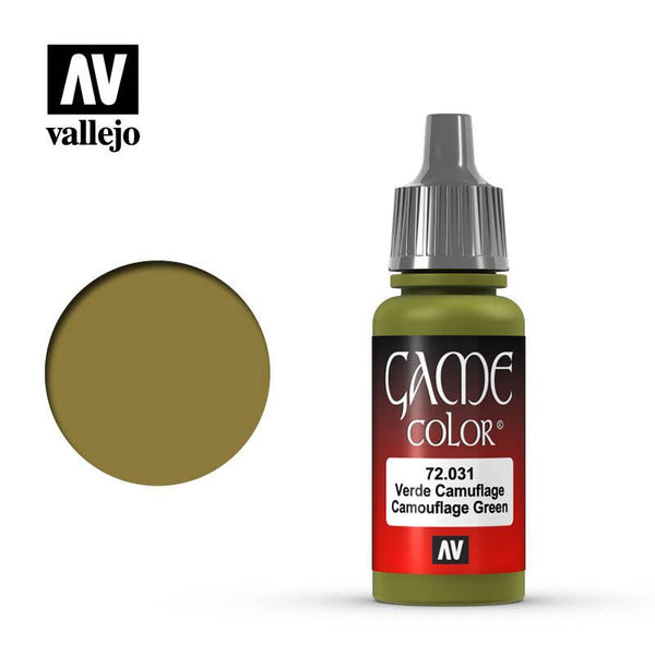 Vallejo Camouflage Green Game Color 17ml 72.031 - Hobby Heaven