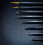 Vallejo Detail Synthetic Round Brush Series Singles Full Range - Hobby Heaven