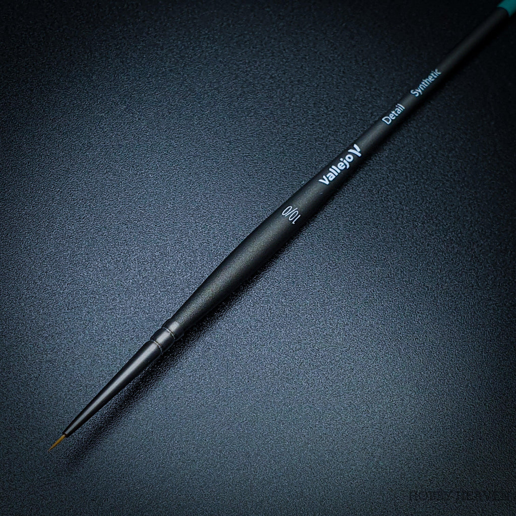Vallejo Detail Synthetic Round Brush Series Singles Full Range - Hobby Heaven