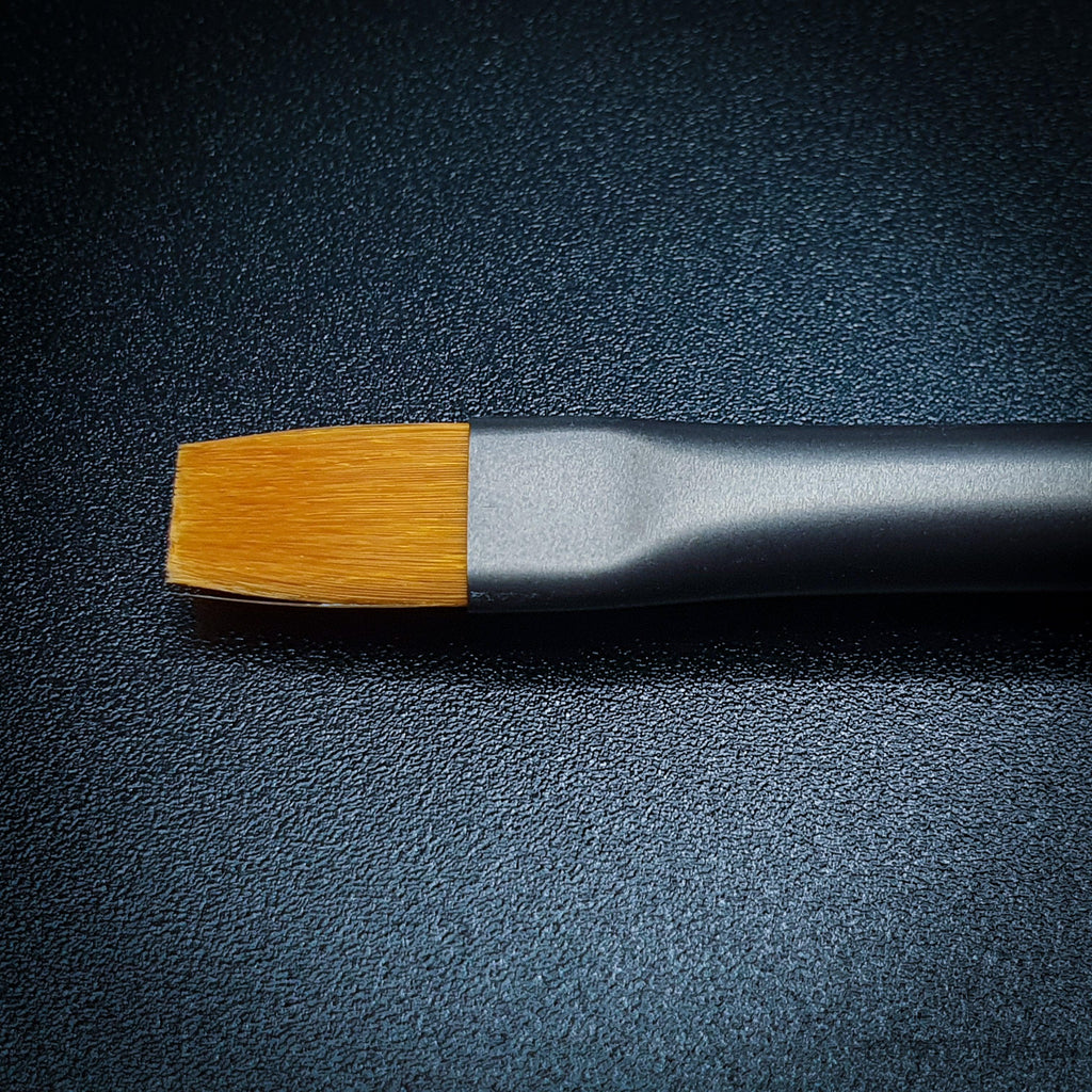 Vallejo Effects Flat Rectangular Brushes Singles Full Range - Hobby Heaven