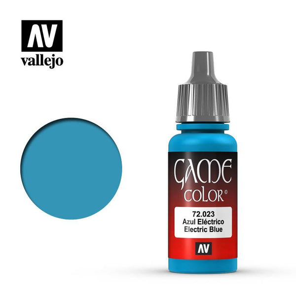 Vallejo Electric Blue Game Color 17ml 72.023 - Hobby Heaven