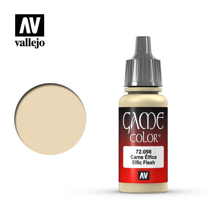 Vallejo Elfic Flesh Game Color 17ml 72.098 - Hobby Heaven