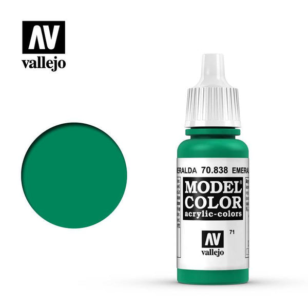 Vallejo Emerald Model Color 17ml 70.838 - Hobby Heaven