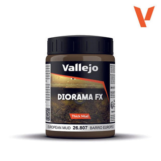 Vallejo European Thick Mud 200ml VAL26807 - Hobby Heaven