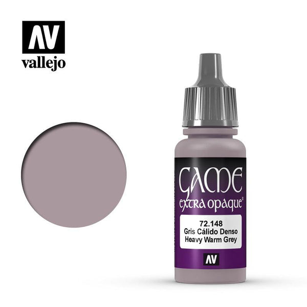 Vallejo Extra Opaque - Heavy Warmgrey Game Color 17ml 72.148 - Hobby Heaven