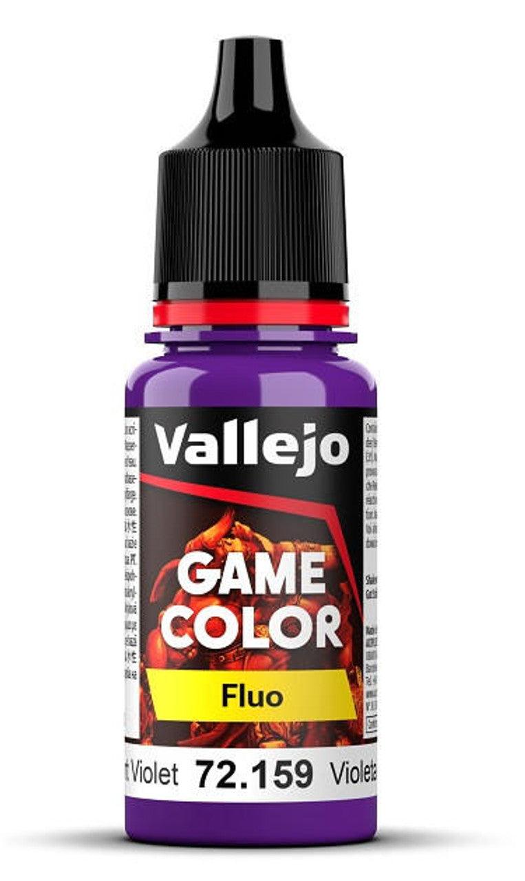 Vallejo Fluo - Fluorescent Violet Game Color 17ml 72.159 - Hobby Heaven