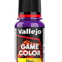 Vallejo Fluo - Fluorescent Violet Game Color 17ml 72.159 - Hobby Heaven