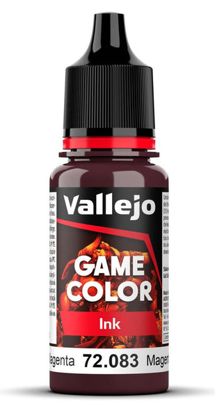 Vallejo Game Ink - Magenta Game Color 17ml 72.083 - Hobby Heaven