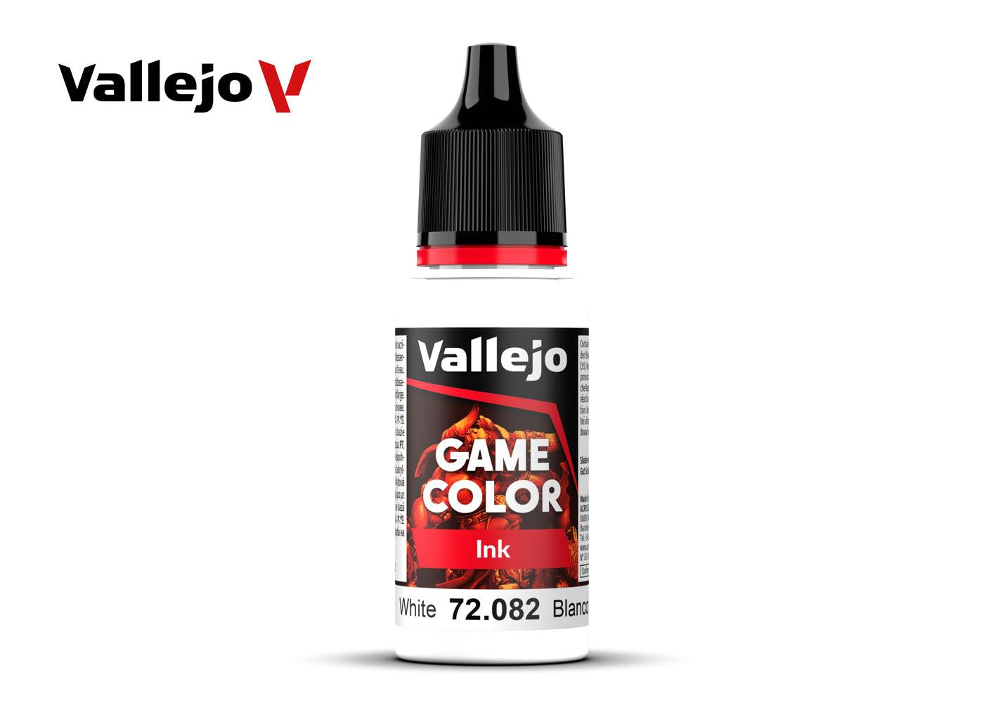 Vallejo Game Ink - White Game Color 17ml 72.082 - Hobby Heaven