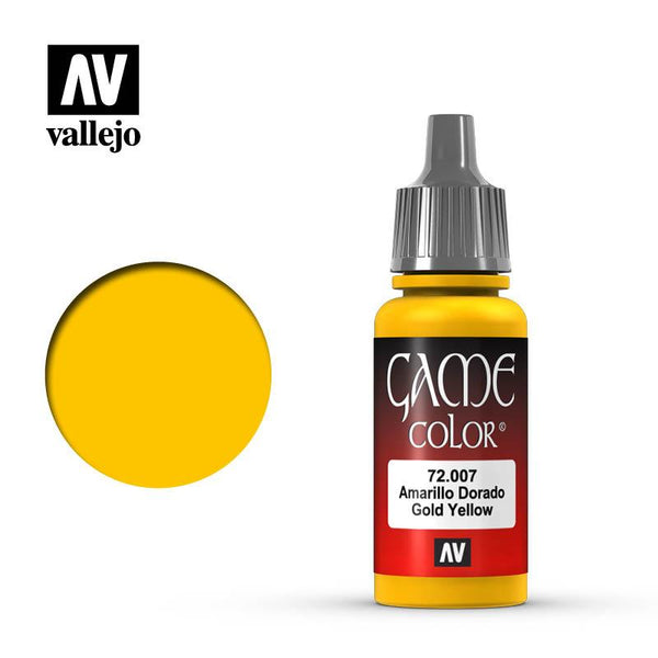 Vallejo Gold Yellow Game Color 17ml 72.007 - Hobby Heaven