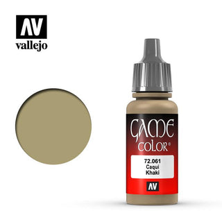 Vallejo Khaki Game Color 17ml 72.061 - Hobby Heaven