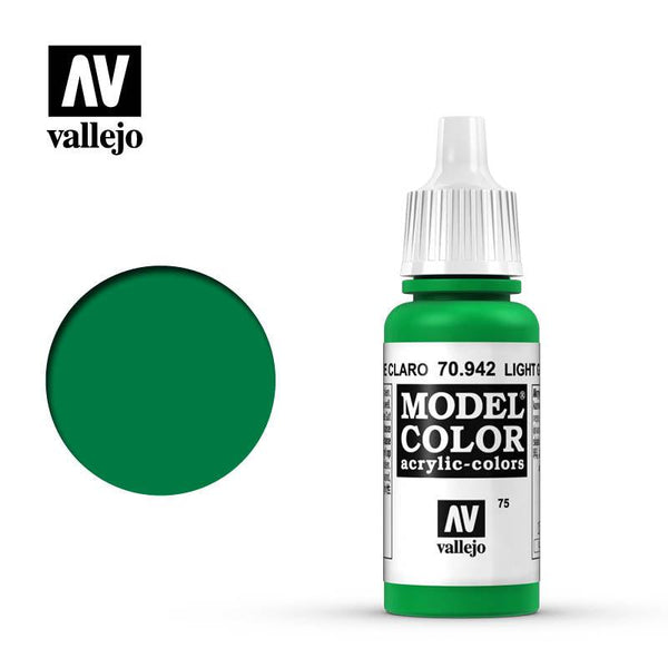 Vallejo Light Green Model Color 70.942 - Hobby Heaven