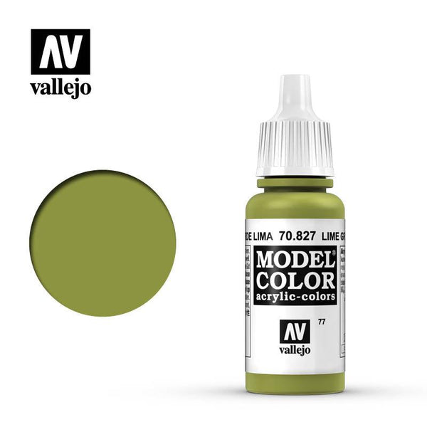 Vallejo Lime Green Model Color 17ml 70.827 - Hobby Heaven
