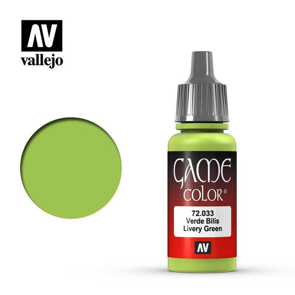 Vallejo Livery Green Game Color 17ml 72.033 - Hobby Heaven