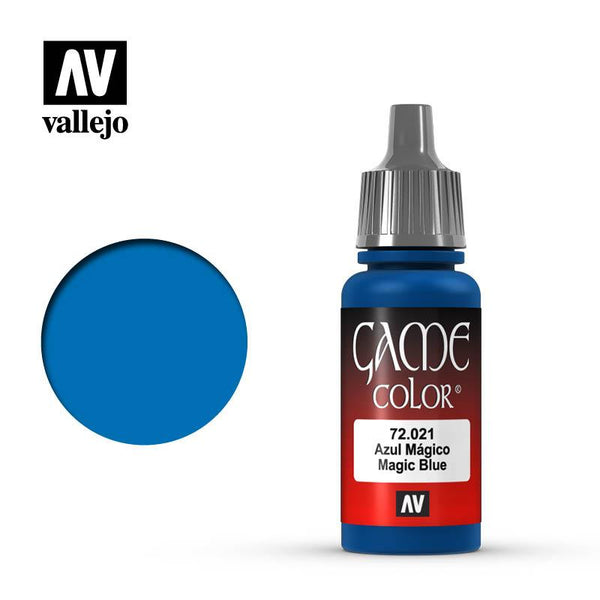 Vallejo Magic Blue Game Color 17ml 72.021 - Hobby Heaven