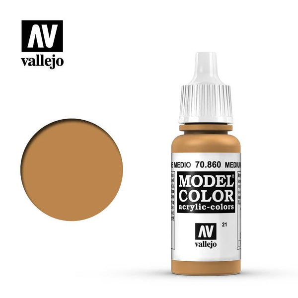 Vallejo Medium Fleshtone Model Color 17ml 70.860 - Hobby Heaven