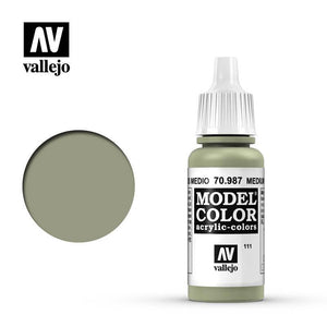 Vallejo Medium Grey Model Color 70.987 - Hobby Heaven