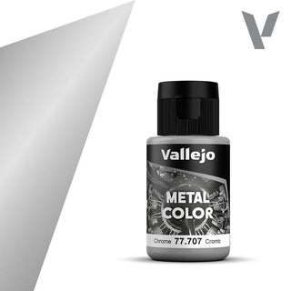 Vallejo Chrome 32ml Metal Color Paint VAL77707