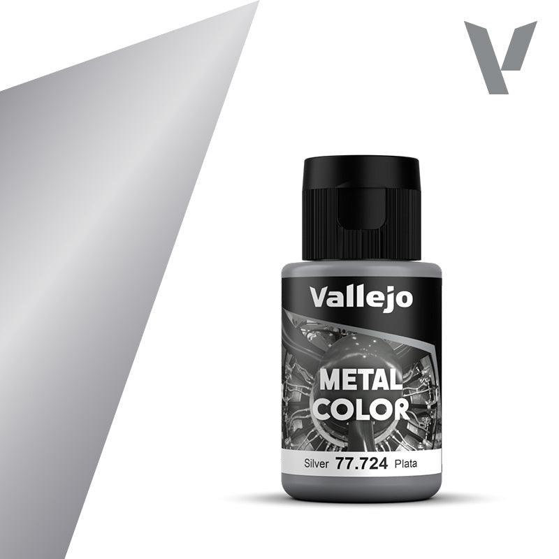 Vallejo Silver 32ml Metal Color Paint VAL77724