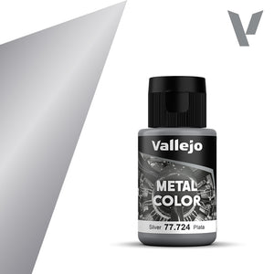 Vallejo Silver 32ml Metal Color Paint VAL77724