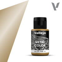 Vallejo Gold 32ml Metal Color Paint VAL77725