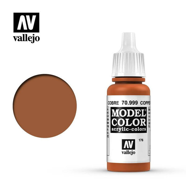 Vallejo Metallic Copper Model Color 70.999 - Hobby Heaven