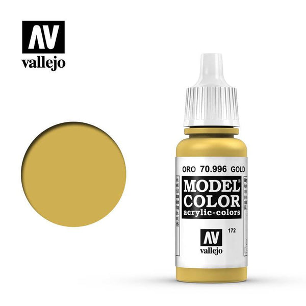 Vallejo Metallic Gold Model Color 70.996 - Hobby Heaven