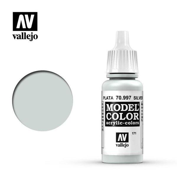 Vallejo Metallic Silver Model Color 70.997 - Hobby Heaven