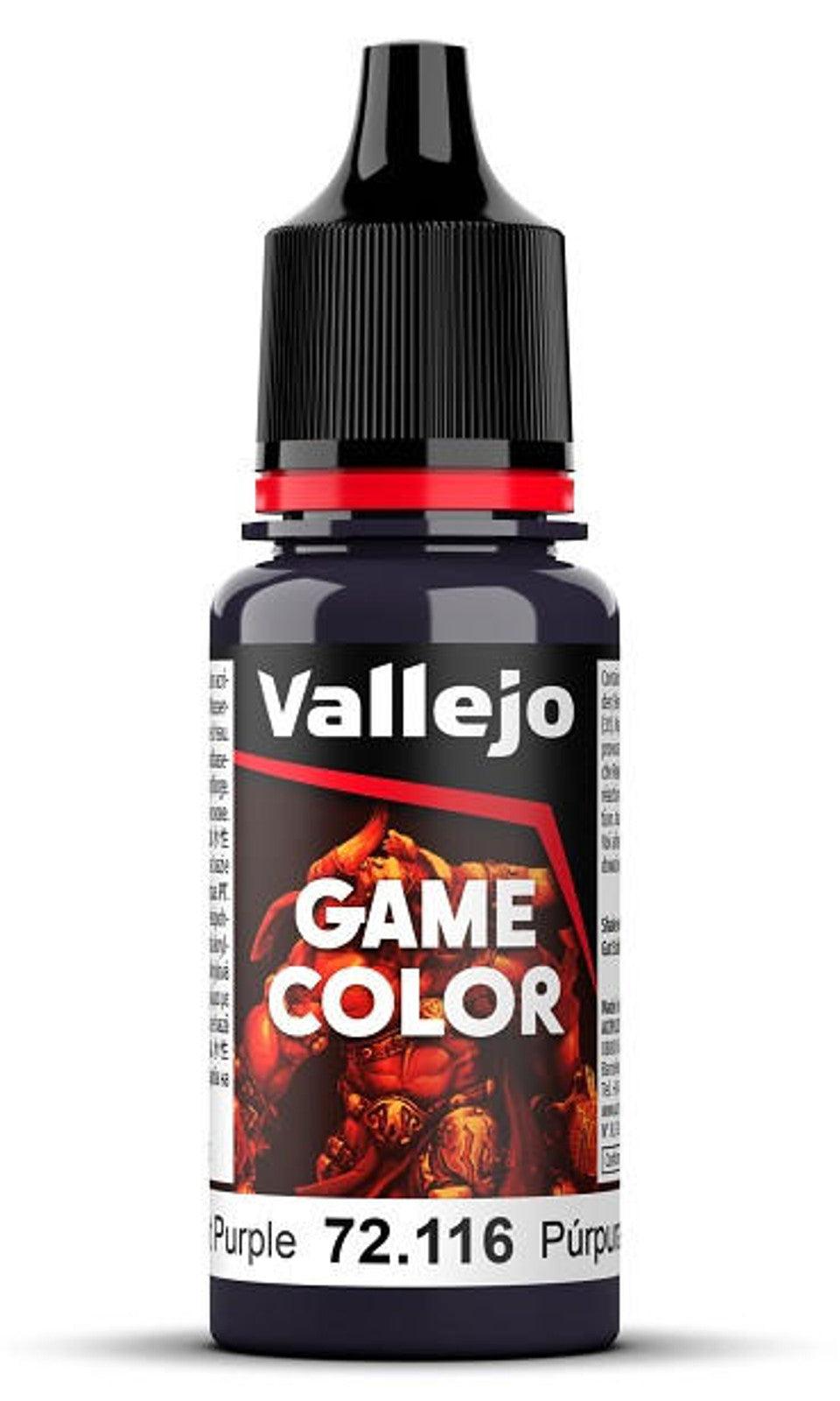 Vallejo Midnight Purple Game Color 17ml 72.116 - Hobby Heaven