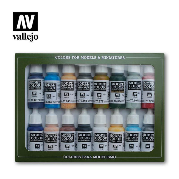 Vallejo Model Color Paint Set American Civil War 16 Paints VAL70111 - Hobby Heaven