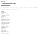 Vallejo Model Color Paint Set German Colors WWII 16 Paints VAL70107 - Hobby Heaven