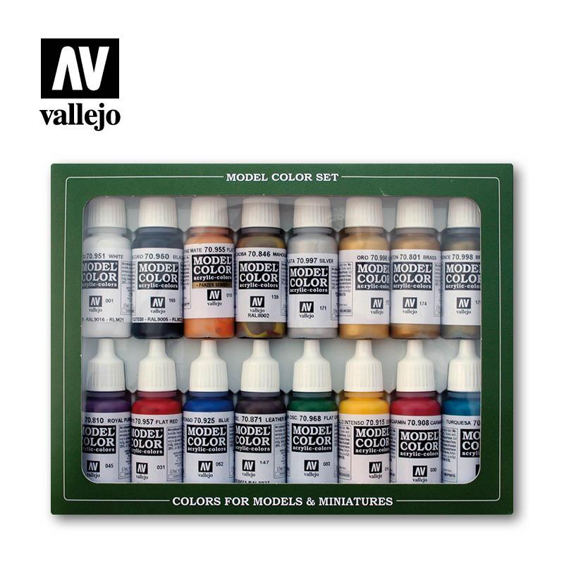 Vallejo Model Color Paint Set Roman Empire 16 Paints VAL70143 - Hobby Heaven
