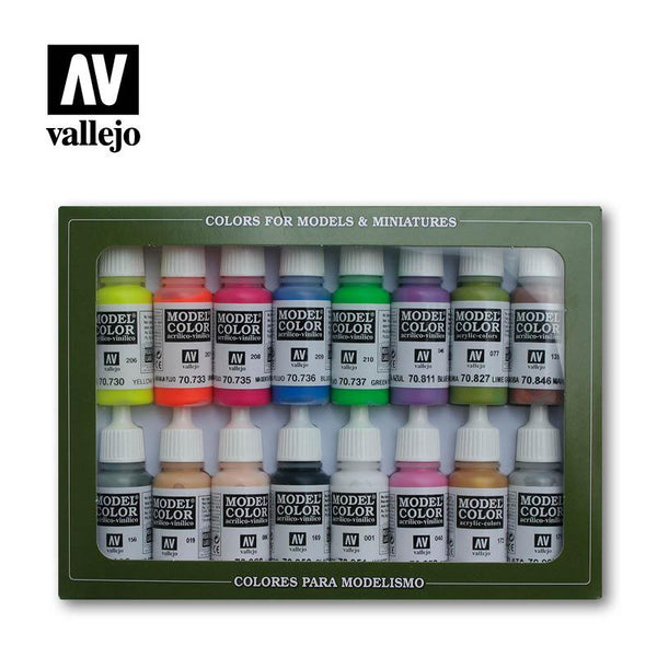 Vallejo Model Color Paint Set Wargame Special 16 Paints VAL70112 - Hobby Heaven