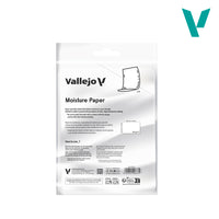 Vallejo Moisture Paper B90003 Wet Palette Refill 30 Sheets Hydration Miniature
