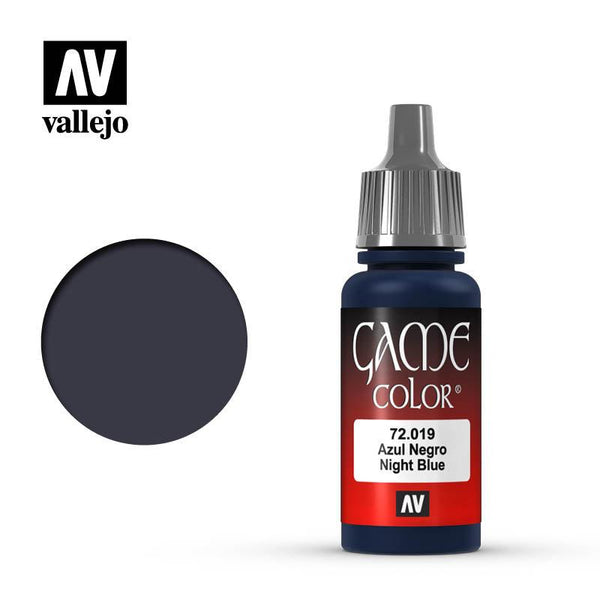 Vallejo Night Blue Game Color 17ml 72.019 - Hobby Heaven