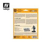 Vallejo Paint Set O-12 Infinity Paint Set 8 Paints + Miniature VAL70239 - Hobby Heaven