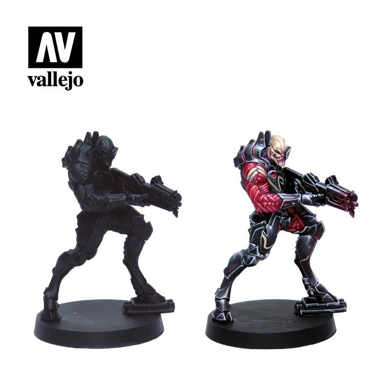 Vallejo Paint Set Shasvastii Infinity Paint Set 8 Paints + Miniature VAL70241 - Hobby Heaven
