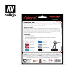 Vallejo Paint Set Trauma Team by Cyberpunk Red Exclusive “Doc Salvage” 8 Paints + Miniature VAL72310 - Hobby Heaven