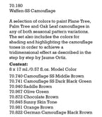 Vallejo Paint Set Waffen-SS Camouflage 8 Paints Figure Color Series VAL70180 - Hobby Heaven