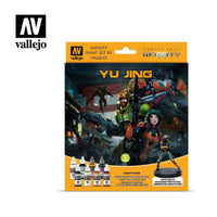 Vallejo Paint Set Yu Jing Infinity Paint Set 8 Paints + Miniature VAL70235 - Hobby Heaven