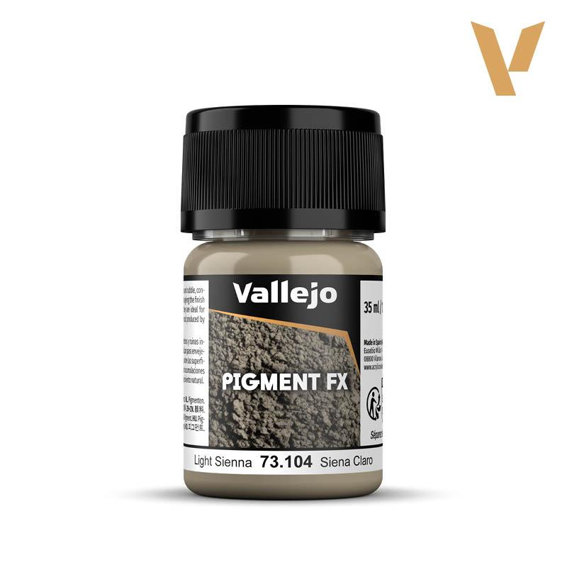 Vallejo Light Sienna 35ml Pigment Fx VAL73104