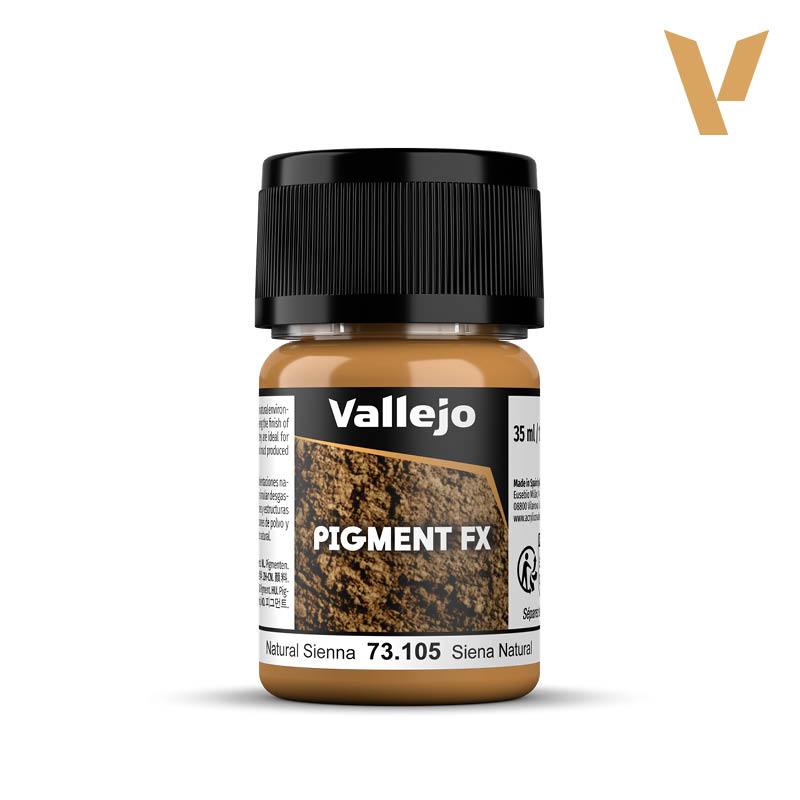 Vallejo Natural Sienna 35ml Pigment Fx VAL73105