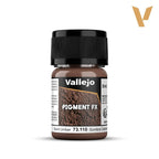 Vallejo Burnt Umber 35ml Pigment Fx VAL73110