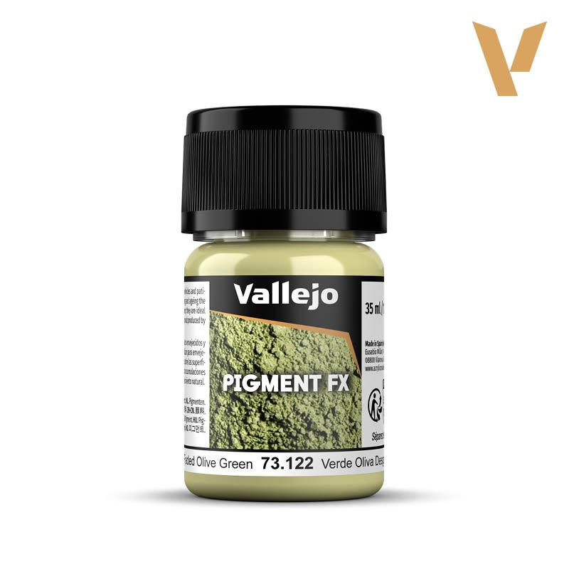 Vallejo  Faded Olive Green 35ml Pigment Fx VAL73122